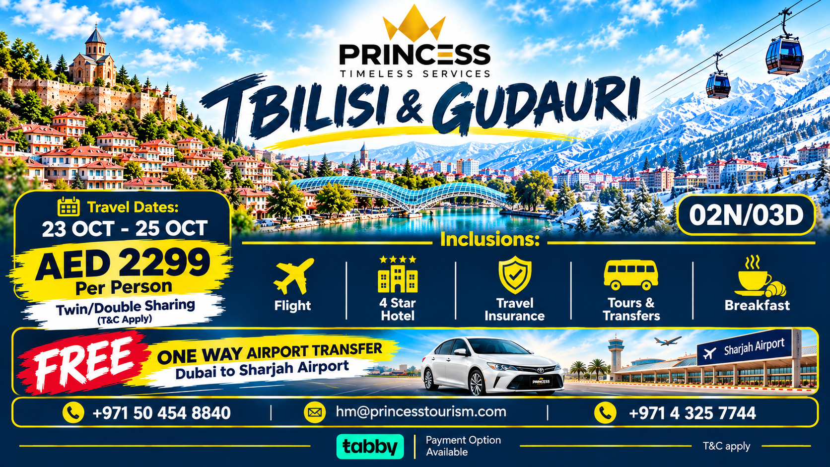 Azerbaijan October Tour Package – Baku and Gabala, 23–25 October